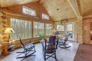 Image of Rustic Tustin Cabin on 7 Acres with Fire Pit and Porch