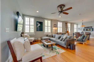 Image of Downtown Winston-Salem Condo with Private Library!