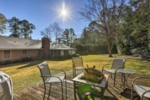 Image of Quiet Dothan House with Fenced Yard and Fire Pit!