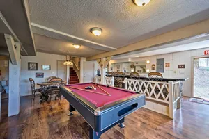 Image of Ruidoso Home with Private Wet Bar and Pool Table