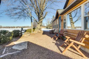 Image of Lakefront Cabin w/ Shared Beach in Cecil!