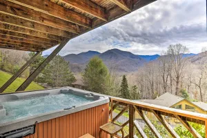 Image of Best Location - Maggie Valley Cabin with Hot Tub!