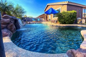 Image of Contemporary Goodyear Refuge with Sunny Private Pool