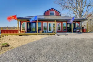 Image of Scenic Ranch House with Fishing Pond!