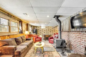 Image of Lakefront Home w/ Private Beach in Rhinelander!