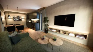 Image of Modern Apartment With Balcony