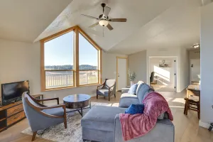 Image of Peaceful Deary Vacation Rental w/ Deck & Views!