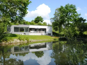 Image of Modern Villa With Indoor Swimming Pool