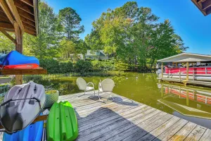 Image of Pet-friendly Home on Lake Gaston w/ Furnished Deck