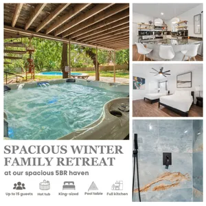 Image of Spacious Family Home w Pool Hot Tub Large Yard