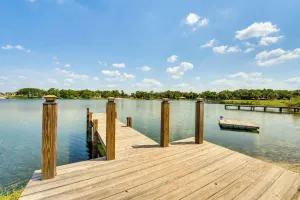 Image of Artsy Bungalow on St Anne Lake: Pool, Dock & Deck