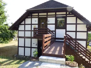 Image of Alluring Apartment near Lake Edersee in Half Timbered House with Terrace