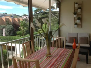 Image of Studio with Huge Terrace close to the beach-Clim Mobile- BENAKEY