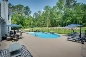 Image of Newnan Vacation Rental w/ Pool & Pickleball Court!