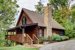 Image of Rustic Sevierville Cabin with Covered Porch!