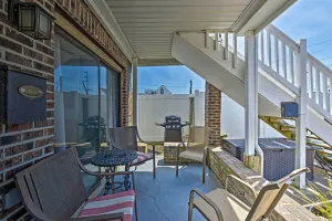 Image of Walk to Beach Coastal Brigantine Condo with Patio!
