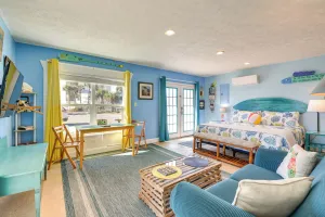 Image of PCB Studio with Private Patio Steps to Beach!