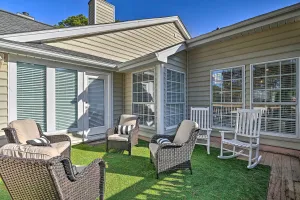 Image of Resort Villa on Golf Course with Beach Access!