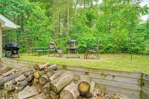 Image of 2 Fire Pits & Lake Access: Cozy Mecosta Getaway!
