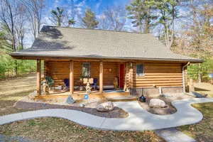 Image of Merrillan Cabin w/ Fire Pit < 1 Mi to Lake Arbutus