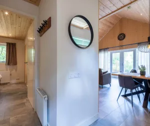 Image of Atmospheric lodge with a deck on the Veluwe