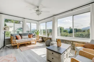 Image of Updated + Modern Waynesville Cottage w/ Fire Pit