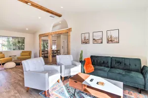 Image of 2 Mi to Coachella Indio Getaway with Outdoor Oasis!