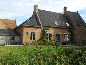 Image of Mansion with cozy open fireplace, nearby the coast