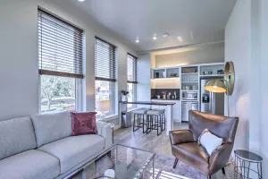 Image of Sleek, Newly Updated Downtown San Marcos Apt!