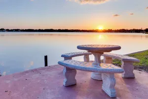 Image of Hot Tub + Pool: Retreat on Bellows Lake!
