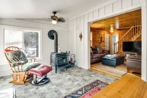 Image of Family-Friendly Center Ossipee Cabin with Fire Pit!