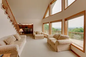 Image of Gordonsville Retreat Deck with Spectacular Views!