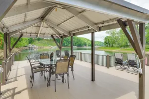 Image of 2-story Dock & Deck at Huge Family Home in Doyle!