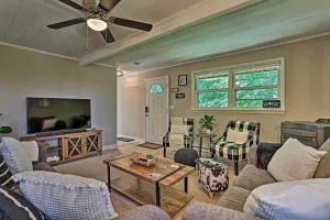 Image of Deck and Gas Grill Modern East Stroudsburg Home!