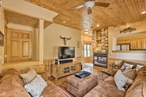 Image of Fish, Hike and Ski Riverfront Granby Cabin!