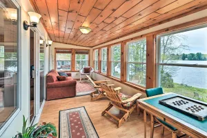 Image of Lakefront Broadalbin Getaway with Deck and Kayaks