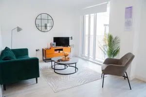Image of Modern 2 Bed Apartment With Balcony By Host A Home