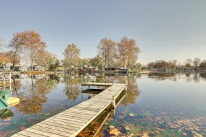 Image of Lakefront Getaway in Leesburg w/ Dock + Kayaks!