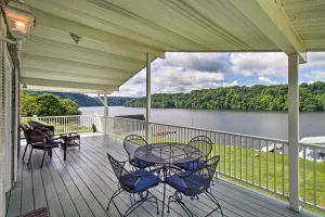 Image of Lakefront Hiwassee Home with Private Dock and Deck!