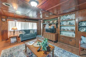 Image of Hike & Fish: Rustic, Timeless Mckee Home w/ Yard