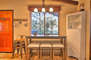 Image of Patio, Grill + Mogollon Rim Views: Payson Cabin