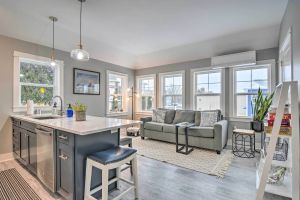 Image of Walk to Dtwn Charlevoix Townhome with Fireplace