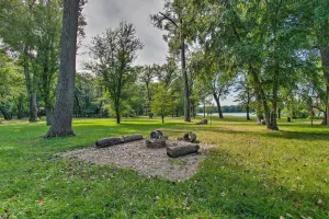 Image of Cozy Riverfront Getaway Fishing On-Site!