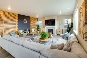 Image of Furnished Patio & Fire Pit: Bremerton Home!