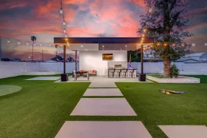 Image of Putting Green and Gazebo Upscale Peoria Home