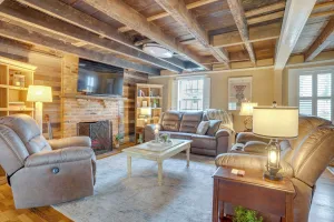 Image of Walk to Beach: Historical Fredericksburg Home