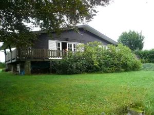 Image of Detached Chalet With Views of the Lake of Butgenbach in the Middle of Nature