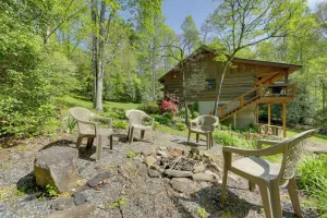 Image of Creek Access Quiet Bryson City Retreat with Hot Tub