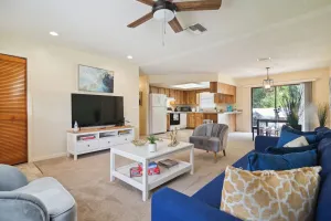 Image of Sunny Retreat - Spacious Yard, Firepit, & Grill 3 Bedroom Home by Redawning