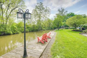 Image of Thornville Home w\/ Boat Dock: On the Lake!